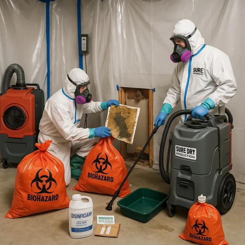 Contaminated Water Handling Protocols process in Upper Nyack, NY